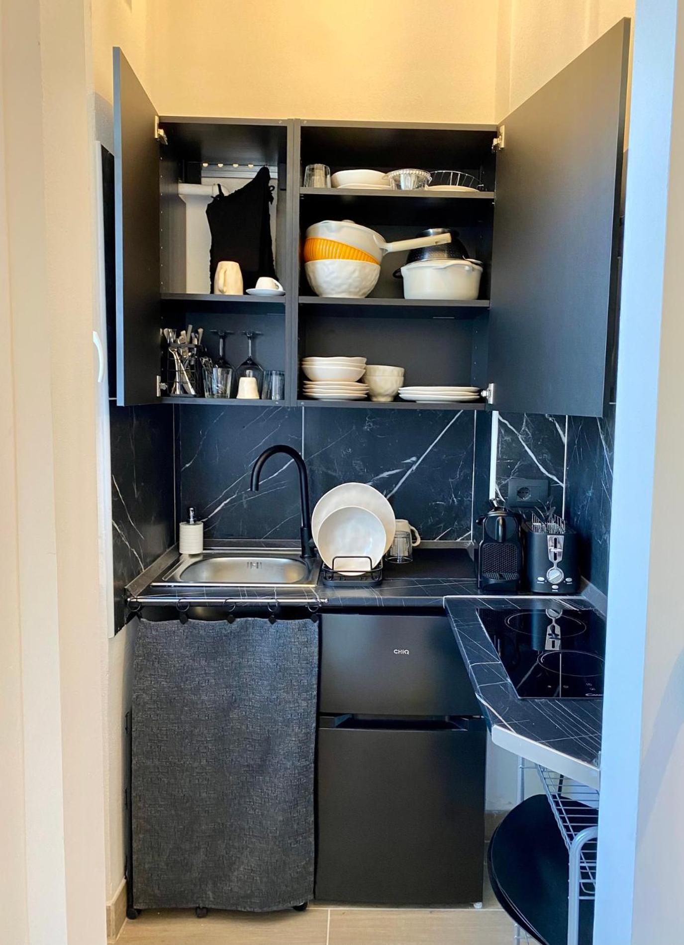 ミラノModerno Ed Elegante Loft Con Balconeアパートメント エクステリア 写真